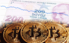 Обвал лиры резко повысил интерес к биткоину в Турции